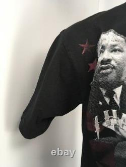 I Have a Dream MLK MALCOM X African American Pride OBAMA Black T-Shirt XL
