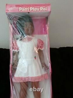 Ideal 36 inch 1981 Patti Play Pal African American Doll NIB & Sealed