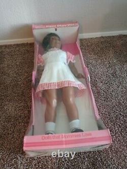 Ideal 36 inch 1981 Patti Play Pal African American Doll NIB & Sealed