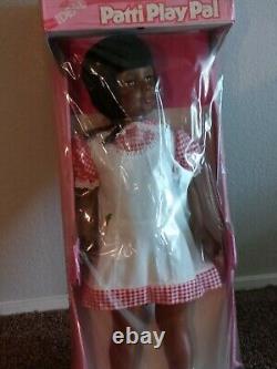 Ideal 36 inch 1981 Patti Play Pal African American Doll NIB & Sealed