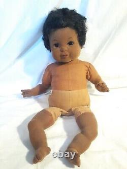 Ideal African American Velvet Skin Baby Dreams Doll 1975