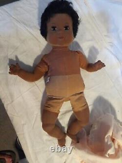 Ideal African American Velvet Skin Baby Dreams Doll 1975