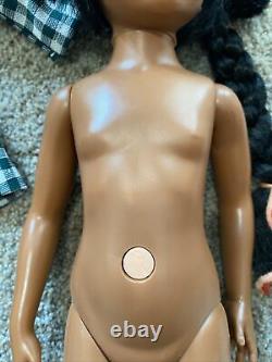Ideal Crissy Black African American Grow Hair Doll 1969 Works