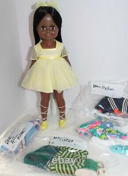 Ideal Crissy Family Black doll with 4 outfits 1 aftermarket 1 Canadian