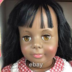 Ideal Toy 36 inch Patti Playpal All Original 1982 With Box African American Doll