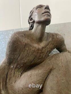 Important Fine African American Black Modern Art Woman Sculpture, TINA ALLEN