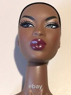 Integrity Toys FACES OF ADELE Makeda Cropped Hair W Club Ex Fashion Royalty body