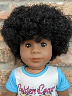 Jaden Custom OOAK Boy African American Girl Doll Black Hair Brown Eyes TM 77