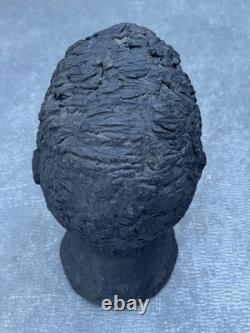 James Baldwin Clay Sculpture Black Man African American Head Face Bust Portrait