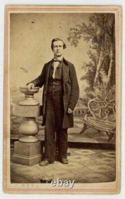 James Ball African American Photographer 1860 Gentleman CDV Photo Black JP