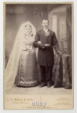 James P Ball African American Photographer 1887 Wedding Marriage JP Photo Black