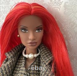 Janay Integrity Toys Black OOAK Business Suit Red Hair African American #4