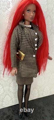 Janay Integrity Toys Black OOAK Business Suit Red Hair African American #4