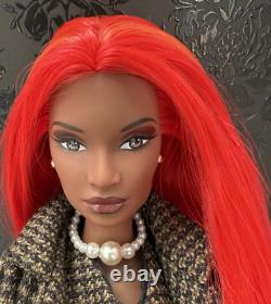 Janay Integrity Toys Black OOAK Business Suit Red Hair African American #4