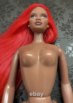 Janay Integrity Toys Black OOAK Business Suit Red Hair African American #4