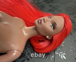Janay Integrity Toys Black OOAK Business Suit Red Hair African American #4