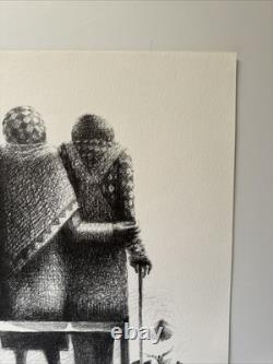 John Biggers Offset Lithograph Black Americana African American Modernist Rare