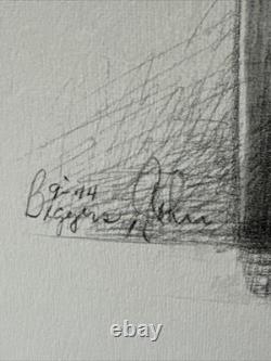 John Biggers Offset Lithograph Black Americana African American Modernist Rare