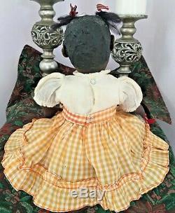 Johnna Art Black Cloth Doll by Barbara Buysse - Rare Hard to Find OOAK