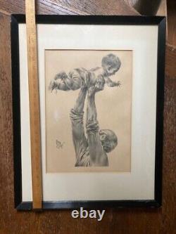 Joseph Hirsch signed lithograph Holiday African-American black subject