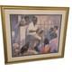Joseph Holston Short Stories Lithograph African American Black Americana Framed