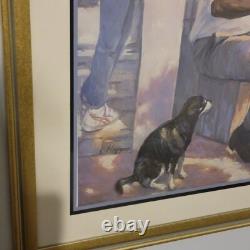 Joseph Holston Short Stories Lithograph African American Black Americana Framed