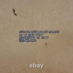 Joseph Holston Short Stories Lithograph African American Black Americana Framed