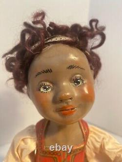 Judith & Lucia Friedericy One of a Kind Artist Girl Doll Wax Over Porcelain