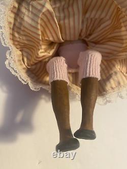 Judith & Lucia Friedericy One of a Kind Artist Girl Doll Wax Over Porcelain