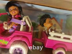 Kelly Tommy Doll JEEP VEHICLE POWER WHEELS African American Black RARE & HTF