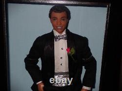 Ken 40th Anniversary African American With Miniature Ken Never Removed From Box
