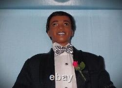 Ken 40th Anniversary African American With Miniature Ken Never Removed From Box