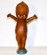 Kewpie Doll Vintage African American chalkware statue moving arms Black