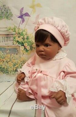 LEE MIDDLETON Doll Bright Brown Eyes Black Hair REVA SCHICK Artist AA HTF