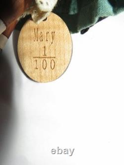 LE Robert Raikes Hitty Doll African American 1/100 Mary Signed with HT 6 1/2 RARE