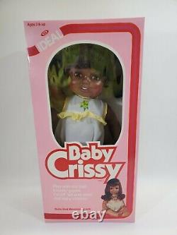 LM Ideal Baby Crissy Doll Black Hair African American 22 Doll Dolly 8527-4 NEW