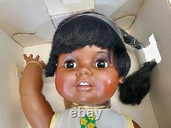 LM Ideal Baby Crissy Doll Black Hair African American 22 Doll Dolly 8527-4 NEW