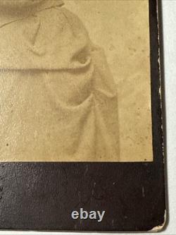 LUCY REDMAN Washington D. C. ID antique Cabinet Photo African American Black