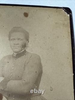 LUCY REDMAN Washington D. C. ID antique Cabinet Photo African American Black