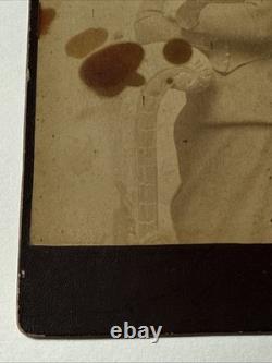 LUCY REDMAN Washington D. C. ID antique Cabinet Photo African American Black