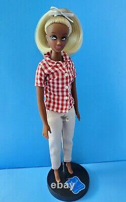 La Poupee Mannequin Anouk Black Barbie Doll Cote D'Azur Blonde FIRST EDITION