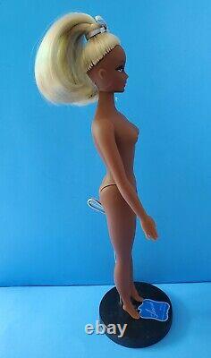 La Poupee Mannequin Anouk Black Barbie Doll Cote D'Azur Blonde FIRST EDITION