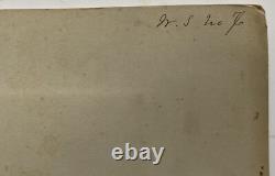 Large 19th Century Photo African American Black Workers Cane Field Washington DC