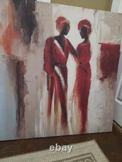 Large Afican American Wall Art African American Canvas Strong Black Women