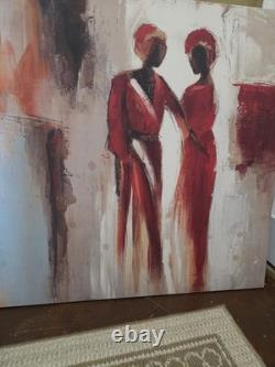 Large Afican American Wall Art African American Canvas Strong Black Women