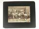 Large Cabinet Card African American and White Railroad Iron Workers, Identified