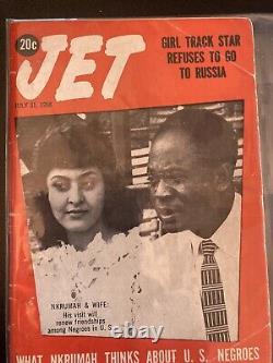 Large Lot of 6 Vintage JET Magazines 50s/60s, African American Black Culture