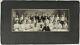 Late-1800s 10x18 Panoramic Photo Black Girl & All White Group African American