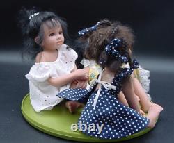 Laura Lee Wambach 6 Resin GIRL FRIENDS Set African American Black Dolls LTED 44