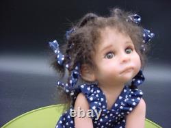 Laura Lee Wambach 6 Resin GIRL FRIENDS Set African American Black Dolls LTED 44